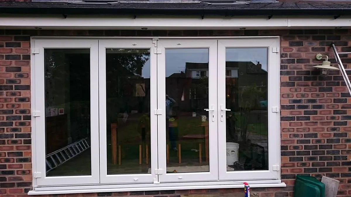 Patio doors installed by our team