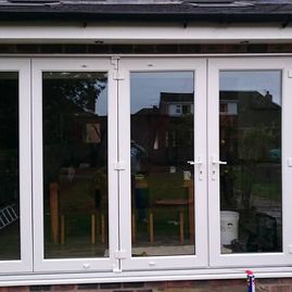 Patio doors installed by our team