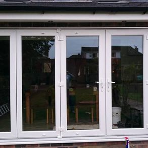Patio doors installed by our team