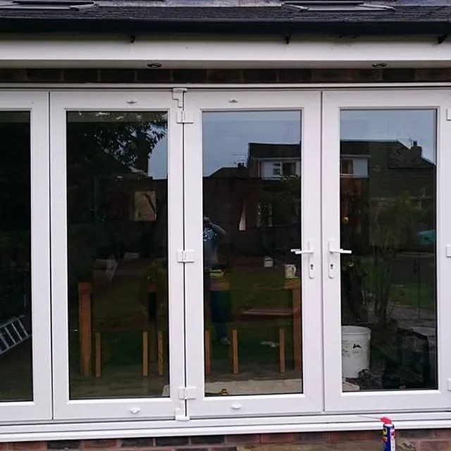 Patio doors installed by our team