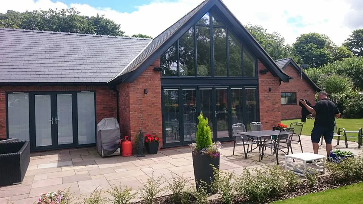 Floor to ceiling windows installed by our team