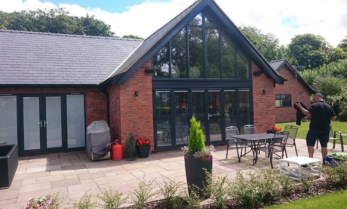 Floor to ceiling windows installed by our team