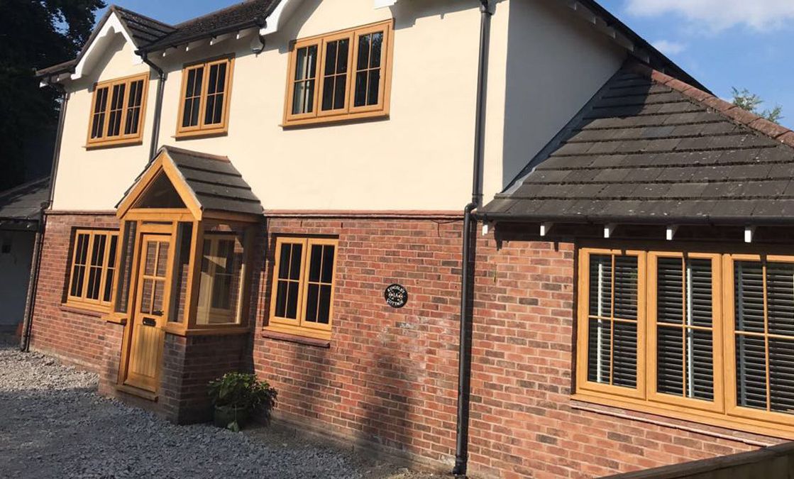 A house our team full fitted new windows in