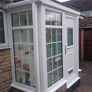 A new front door installed by our team