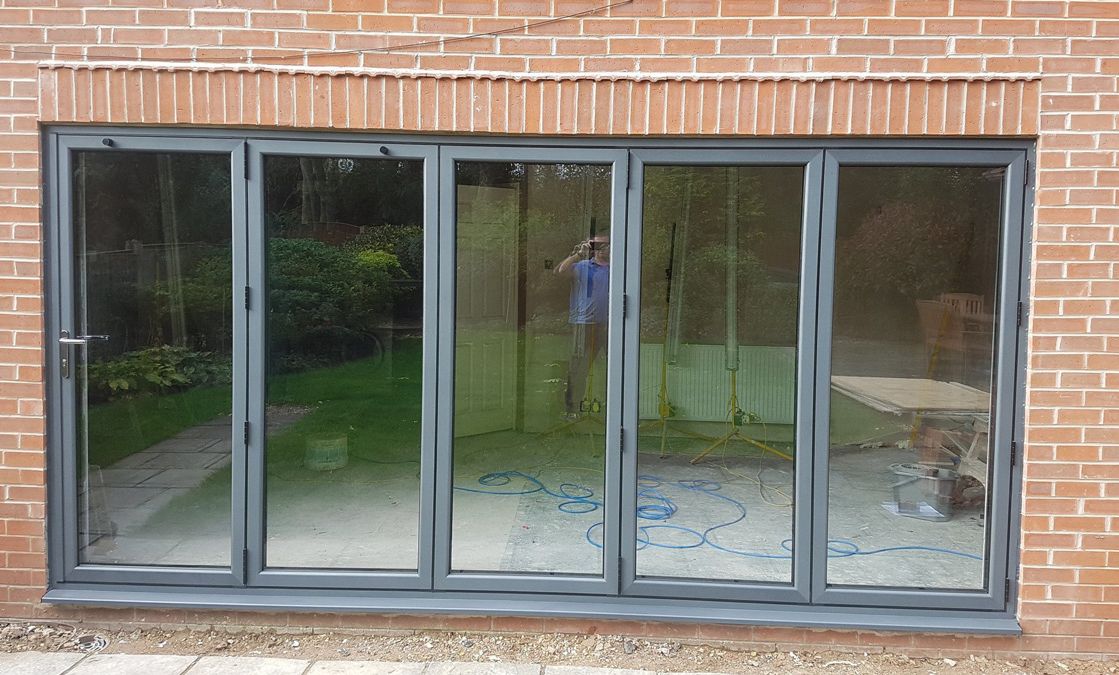 Bi-folding doors installed by our team